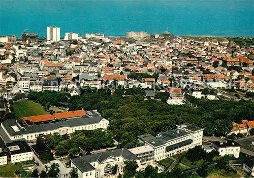 AK / Ansichtskarte Norderney Nordseebad Fliegeraufnahme Kat. Norderney