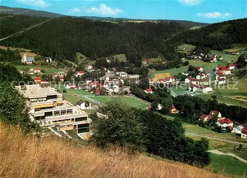 AK / Ansichtskarte Warmensteinach Panorama Hotel Kat. Warmensteinach Fichtelgebirge