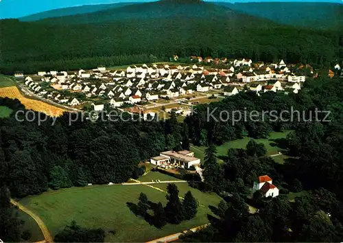 AK / Ansichtskarte Schieder Schwalenberg Fliegeraufnahme Siedlung Lange aecker  Kat. Schieder Schwalenberg
