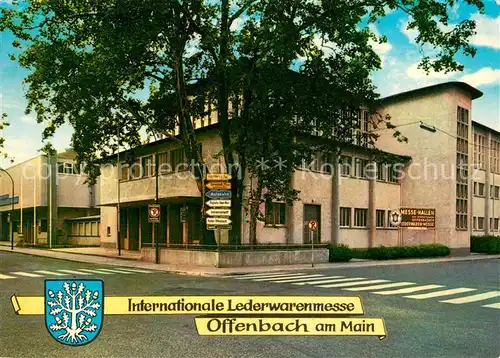 AK / Ansichtskarte Offenbach Main Internationale Lederwarenmesse Kat. Offenbach am Main