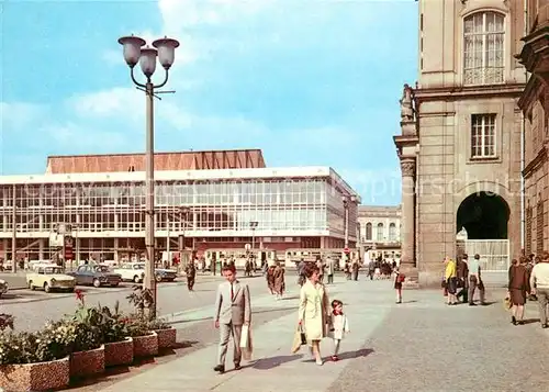 AK / Ansichtskarte Dresden Altmarkt Kulturpalast Kat. Dresden Elbe