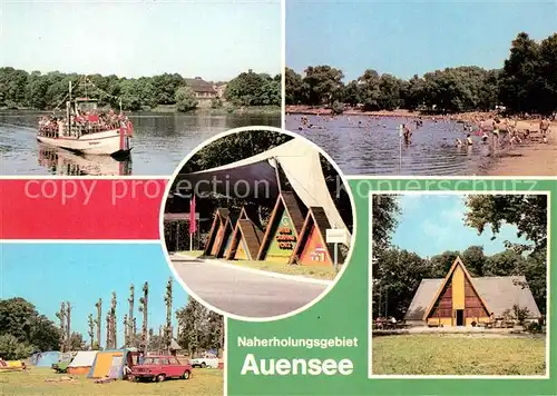 AK / Ansichtskarte Leipzig Auensee Campingplatz Gaststaette Intertreff Kat. Leipzig