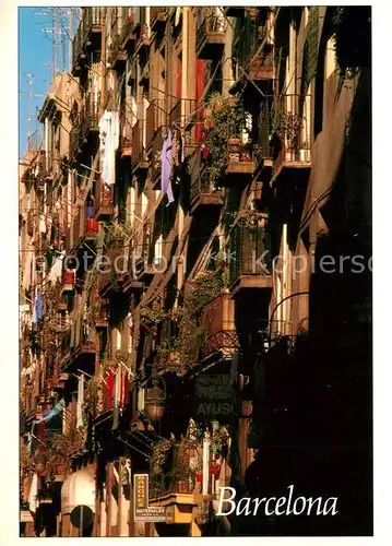 AK / Ansichtskarte Barcelona Cataluna Ciutat Vella Altstadt Kat. Barcelona