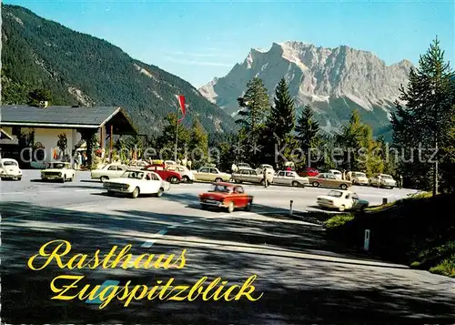 AK / Ansichtskarte Zugspitze Rasthaus Zugspitzblick Kat. Garmisch Partenkirchen