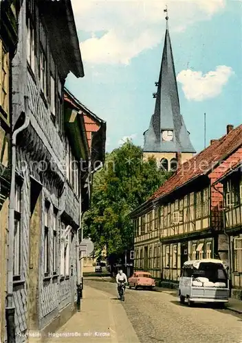 AK / Ansichtskarte Northeim Hagenstrasse Kirche Kat. Northeim