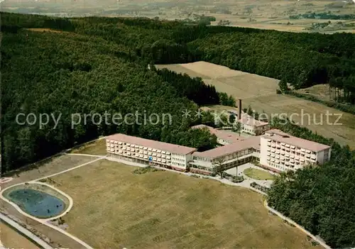AK / Ansichtskarte Rothenfelde Bad Fliegeraufnahme Sanatorium Teutoburger Wald Kat. Bad Rothenfelde