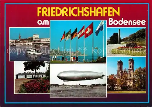 AK / Ansichtskarte Friedrichshafen Bodensee Zeppelin Kirche Kat. Friedrichshafen