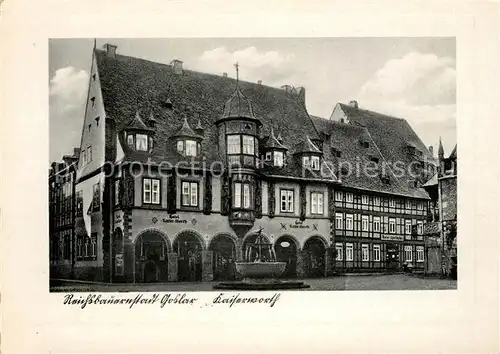 AK / Ansichtskarte Goslar Kaiserworth Kat. Goslar