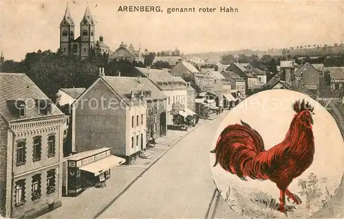 AK / Ansichtskarte Arenberg Koblenz Ortsansicht Roter Hahn Kat. Koblenz