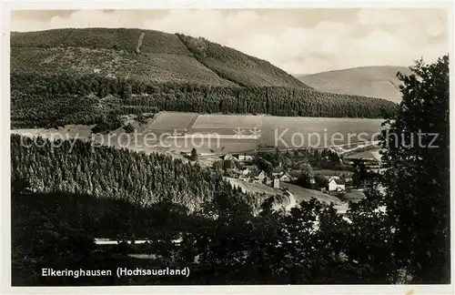AK / Ansichtskarte Elkeringhausen Panorama Kat. Winterberg