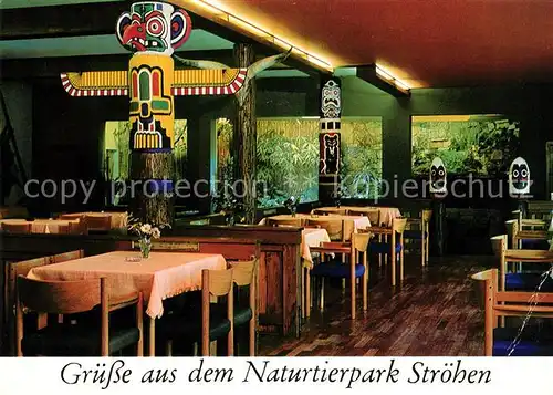 AK / Ansichtskarte Stroehen Naturtierpark Restaurant Kat. Stuhr