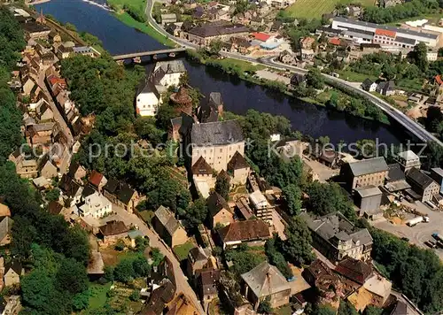 AK / Ansichtskarte Leisnig Fliegeraufnahme Burg Mildenstein Kat. Leisnig