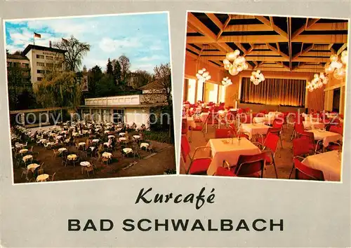 AK / Ansichtskarte Bad Schwalbach Kurcafe  Kat. Bad Schwalbach