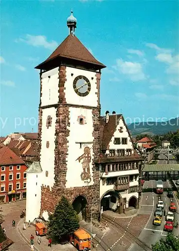 AK / Ansichtskarte Freiburg Breisgau Schwabentor Kat. Freiburg im Breisgau