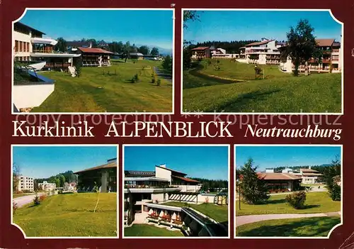 AK / Ansichtskarte Neutrauchburg Kurklinik Alpenblick  Kat. Isny im Allgaeu