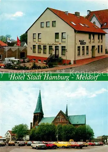 AK / Ansichtskarte Meldorf Hotel Stadt Hamburg Kat. Meldorf