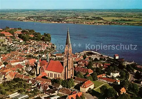 AK / Ansichtskarte Schleswig Holstein St. Petri Dom Fliegeraufnahme Kat. Schleswig