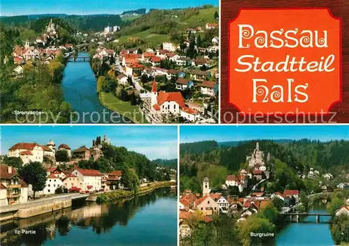AK / Ansichtskarte Hals Passau Burgruine Ilz Partie  Kat. Passau