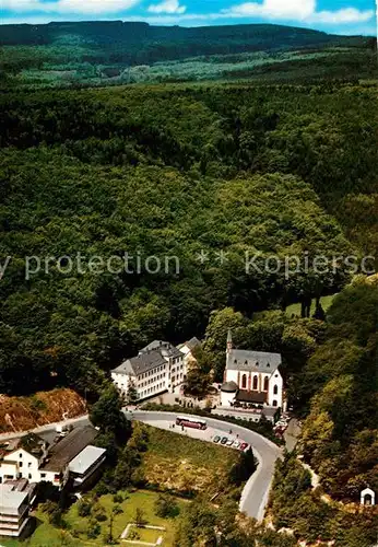 AK / Ansichtskarte Marienthal Rheingau Klosterkirche Fliegeraufnahme Kat. Ruedesheim am Rhein