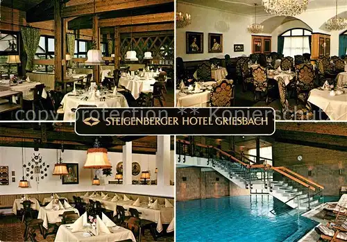 AK / Ansichtskarte Griesbach Rottal Steigenberger Hotel Griesbach Kat. Bad Griesbach i.Rottal