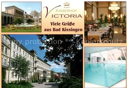 AK / Ansichtskarte Bad Kissingen Kaiserhof Victoria Kat. Bad Kissingen