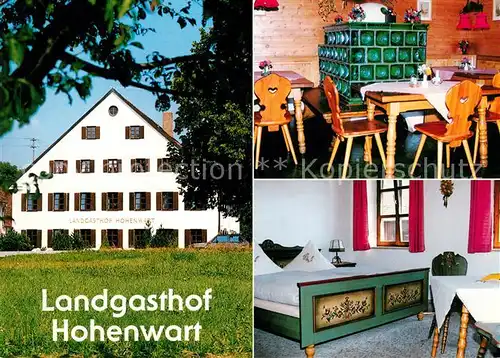 AK / Ansichtskarte Fuchstal Landsberg Hotel Restaurant Landgasthof Hohenwart Kat. Fuchstal