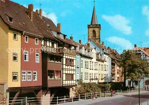 AK / Ansichtskarte Erfurt Kraemerbruecke Kat. Erfurt