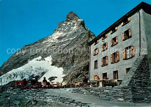 AK / Ansichtskarte Zermatt VS Berghotel Belvedere Matterhorn Mt Cervin Kat. Zermatt