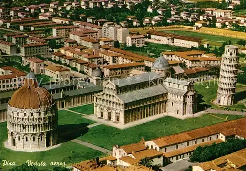 AK / Ansichtskarte Pisa Fliegeraufnahme Piazza dei Miracoli Kat. Pisa