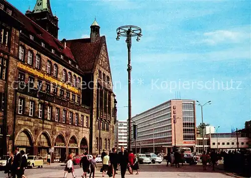 AK / Ansichtskarte Karl Marx Stadt Markt Rathaus  Kat. Chemnitz