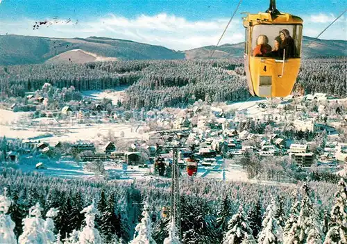 AK / Ansichtskarte Hahnenklee Bockswiese Harz Luftseilbahn  Kat. Goslar