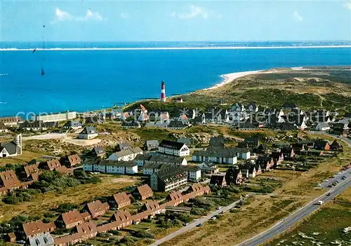 AK / Ansichtskarte Hoernum Sylt Fliegeraufnahme Insel Amrum Kat. Hoernum (Sylt)