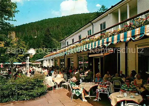 AK / Ansichtskarte Wildbad Schwarzwald Kurpark Restaurant  Kat. Bad Wildbad