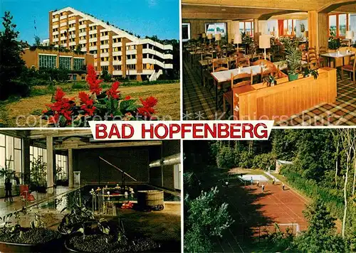 AK / Ansichtskarte Bad Hopfenberg Weserland Klinik Kat. Petershagen