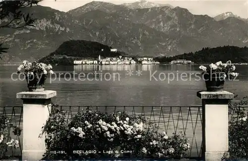 AK / Ansichtskarte Bellagio Lago di Como 
