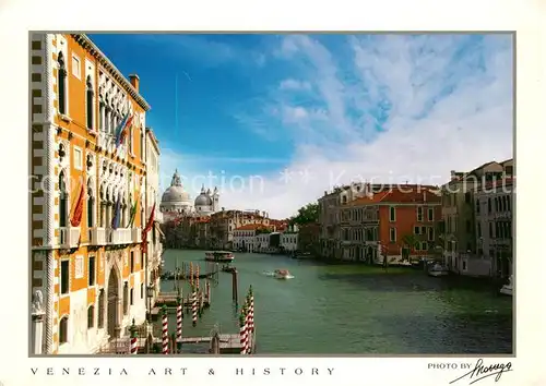 AK / Ansichtskarte Venezia Venedig Canal Grande Basilica della Madonna della Salute Serie Venezia Art & Historie Kat. 