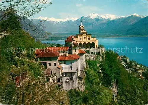 AK / Ansichtskarte Locarno Lago Maggiore Madonna del Sasso