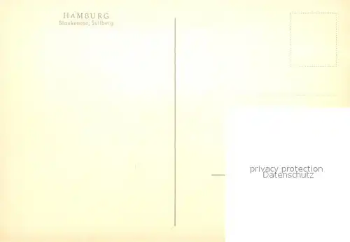AK / Ansichtskarte Hamburg Blankenese S&#252;llberg Kat. Hamburg
