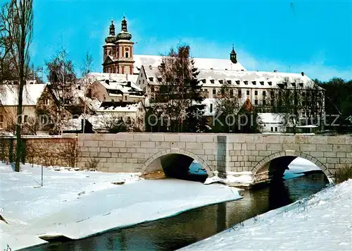 AK / Ansichtskarte Waldsassen Stiftsbasilika Kloster Waldsassen Kat. Waldsassen