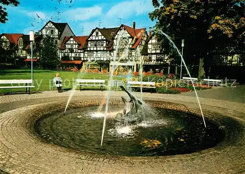 AK / Ansichtskarte Bad Sooden Allendorf Kurpark Kat. Bad Sooden Allendorf