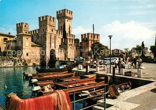 AK / Ansichtskarte Sirmione Lago di Garda Castello Scaligero Kat. Italien