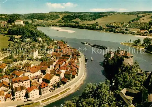 AK / Ansichtskarte Passau Blick von Veste Oberhaus auf Dreiflusseck Kat. Passau