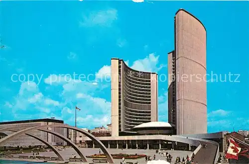AK / Ansichtskarte Toronto Canada City Hall Kat. Ontario