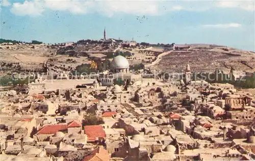 AK / Ansichtskarte Jerusalem Yerushalayim Mont of Oliver Kat. Israel