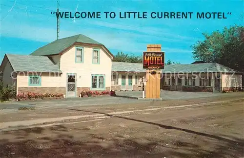 AK / Ansichtskarte Canada State Little Current Motel Kat. 