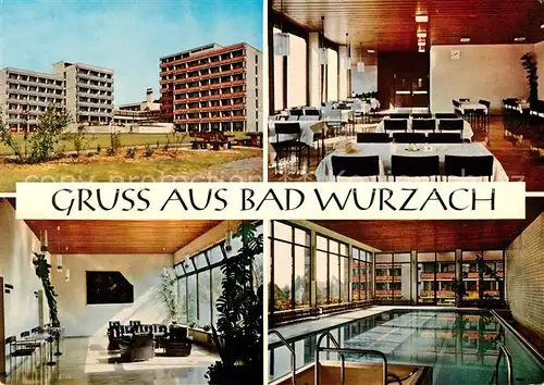 AK / Ansichtskarte Bad Wurzach Fuerstliche Waldburg Zeil sche Rheumaklinik Kat. Bad Wurzach