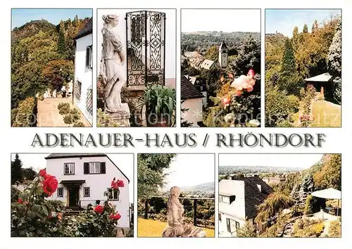 AK / Ansichtskarte Rhoendorf Adenauer Haus Kat. Bad Honnef