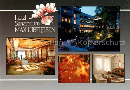 AK / Ansichtskarte Bad Kissingen Hotel Sanatorium Max Uibeleisen Kat. Bad Kissingen