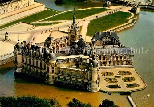 AK / Ansichtskarte Chantilly Chateau Vue Aerienne  Kat. Chantilly