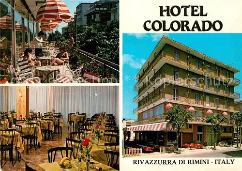 AK / Ansichtskarte Rivazzurra Hotel Colorado